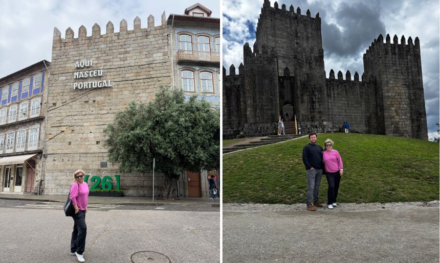 Guimaraes aqui nasceu portugal